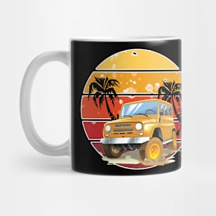 Retro Summer Car Mug